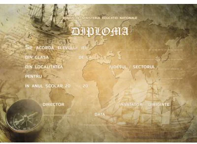 Diploma scolara GEOGRAFIE (DLFD016)