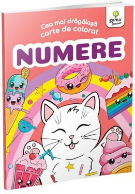 Numere. Cea mai dragalasa carte de colorat