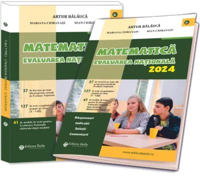 Matematica. Evaluarea Nationala 2024 + brosura clasa a 8-a