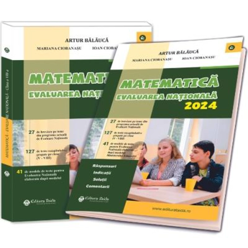 Matematica. Evaluarea Nationala 2024 + brosura clasa a 8-a