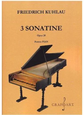 3 sonatine. Opus 20 pentru pian - Friedrich Kuhlau