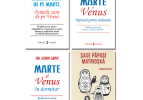 Pachet 3 carti Marte si Venus - Dr. John Gray + CADOU Sase papusi matrioska