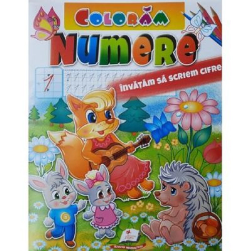 Coloram Numere. Invatam sa scriem cifre