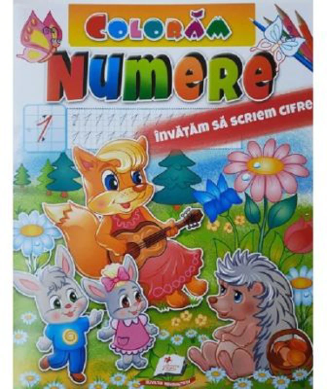 Coloram Numere. Invatam sa scriem cifre