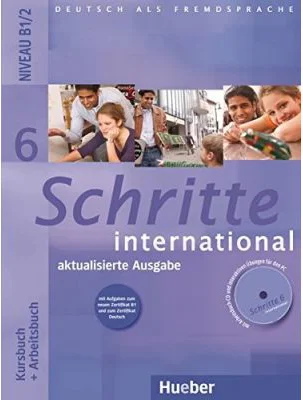 Schritte international 6, Kursbuch+Arbeitsbuch+CD zum Arbeitsbuch, Neubearbeitung