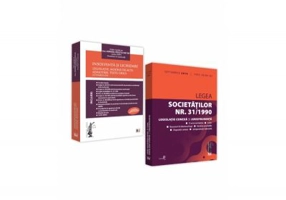 Pachet Insolventa si lichidare, Legea societatilor nr. 31/1990. Editie tiparita pe hartie alba. 2018 - Adriana Violeta Nistor
