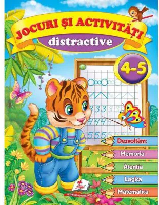 Jocuri si activitati distractive 4-5 ani