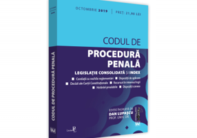 Codul de procedura penala octombrie 2019. Editie tiparita pe hartie alba - Dan Lupascu
