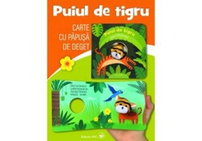 Puiul de tigru. Carte cu papusa de deget