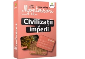 Civilizatii si imperii. Carti de joc educative Montessori 6-12 ani