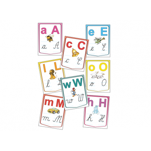 Alfabetul limbii romane. Set planse (KP-020) - 30x40