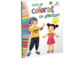 Carte de colorat cu ghicitori