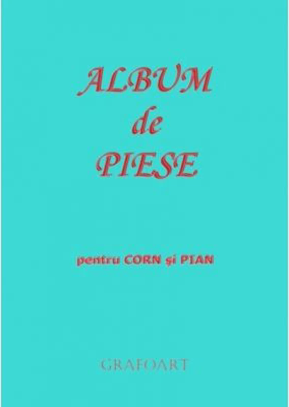 Album de piese pentru corn si pian