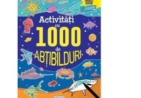 Activitati cu 1000 de abtibilduri. Animale marine