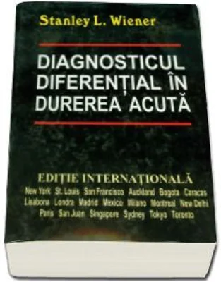 Diagnostic diferenţial în durerea acută