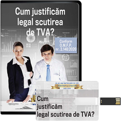 Cum justificam legal scutirea de TVA? Conform O. M. F. P. nr. 2. 148/2020 - Ionut Jinga