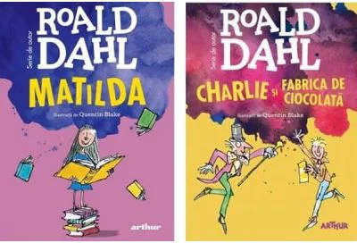 Pachet 2 carti, Matilda. Charlie si Fabrica de Ciocolata - Roald Dahl