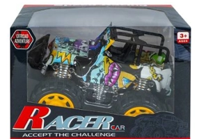 Jeep grafitti, cu frictiune