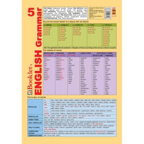 Limba engleza Pliant English Grammar 5