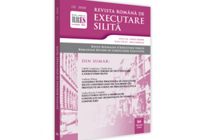 Revista romana de executare silita nr. 2/2020 - Eugen Huruba