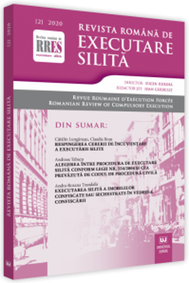 Revista romana de executare silita nr. 2/2020 - Eugen Huruba