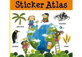 My English Sticker Atlas - Catherine Bruzzone, Illustrated by Stu McLellan