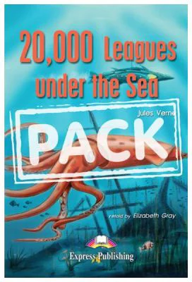 Literatura adaptata pentru copii 20 000 Leagues Under the Sea SET Carte + audio CD - Elizabeth Gray