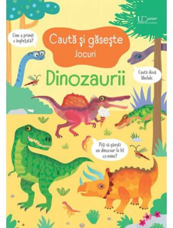 Cauta si gaseste. Dinozaurii (Usborne)