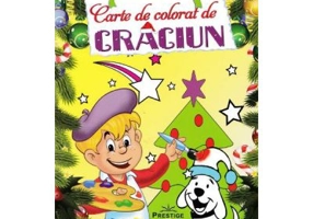 Carte de colorat de Craciun