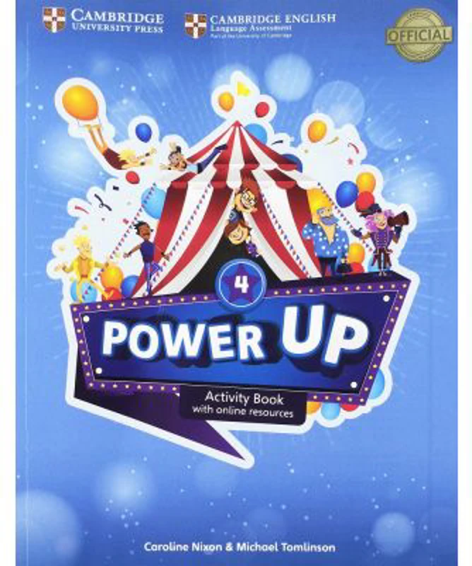 Power Up Level 4 Activity Book with Online Resources and Home Booklet
