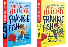 Pachet format din 2 titluri Frankie Fish si valiza sonica, Marele zid al haosului - Peter Helliar