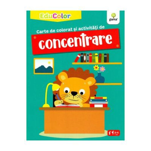 Carte de colorat si activitati de concentrare