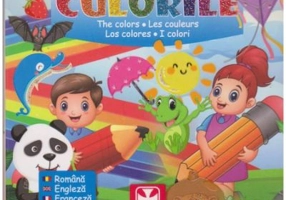 Prima carte cu culorile