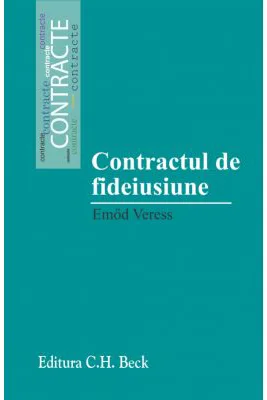 Contractul de fideiusiune - Emod Veress