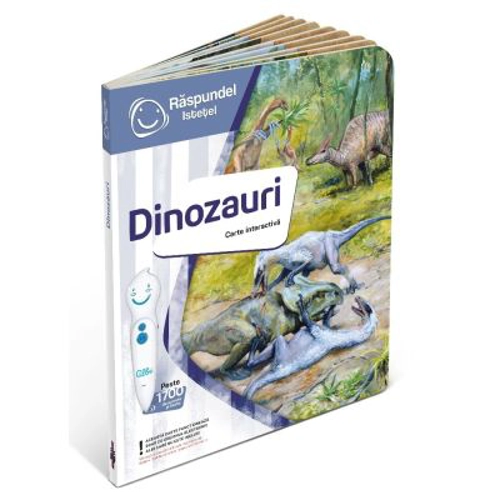 Raspundel Istetel, carte interactiva Dinozauri