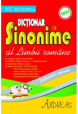 Dictionar de sinonime al limbii romane