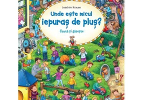 Cauta si gaseste. Unde este micul iepuras de plus?