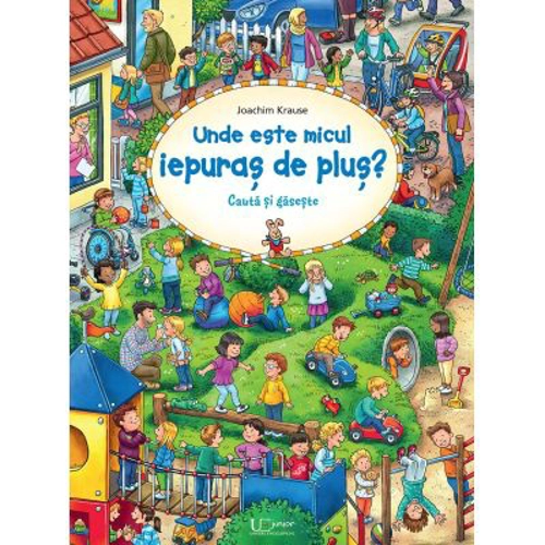 Cauta si gaseste. Unde este micul iepuras de plus?