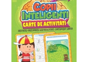 Jocuri pentru copii inteligenti, +4 ani. Carte de activitati