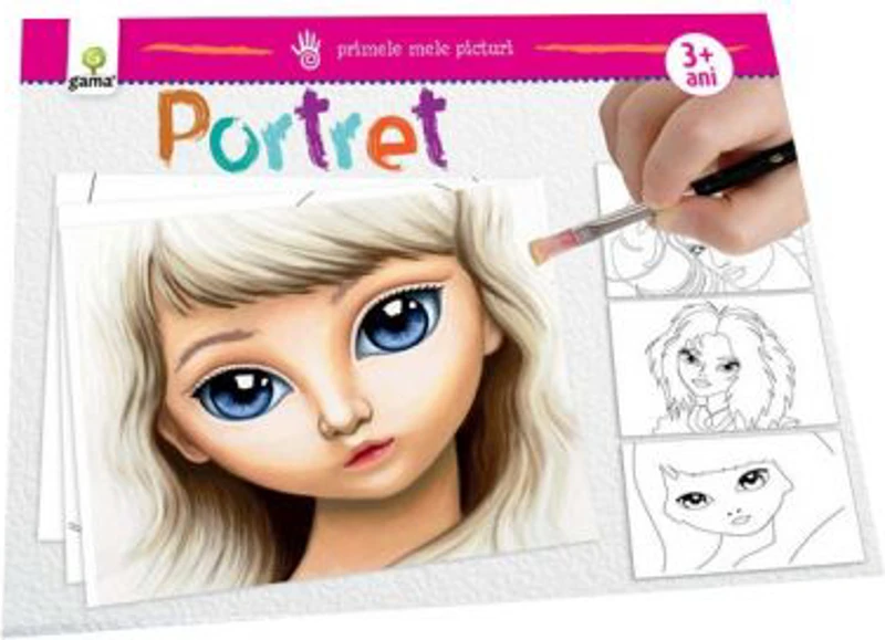 Primele mele picturi. Portret