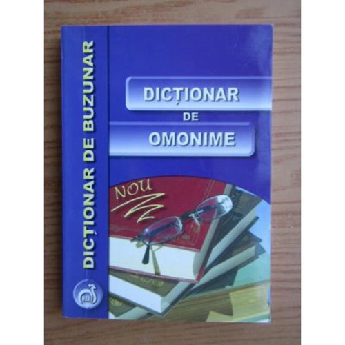 Dictionar de omonime - Nicolae Felecan