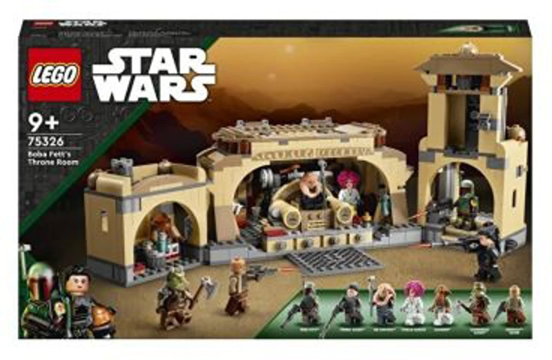 LEGO Star Wars. Sala tronului lui Boba Fett 75326, 732 piese