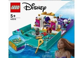 LEGO Disney. Cartea povestii Mica sirena 43213, 134 piese
