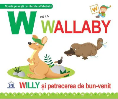 W de la Wallaby. Cartonata - Greta Cencetti
