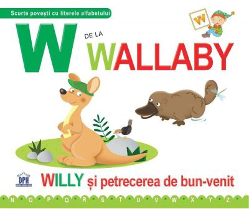 W de la Wallaby. Cartonata - Greta Cencetti