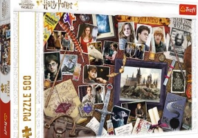 Puzzle Harry Potter memoriile de la Hogwarts 500 de piese