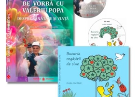 Pachet 2 carti Bucuria regasirii de sine si De vorba cu Valeriu Popa, autor Ovidiu Harbada