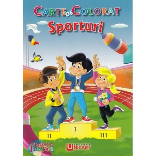 Sporturi. Carte de colorat - C. Hariet