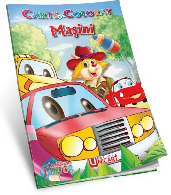 Masini. Carte de colorat