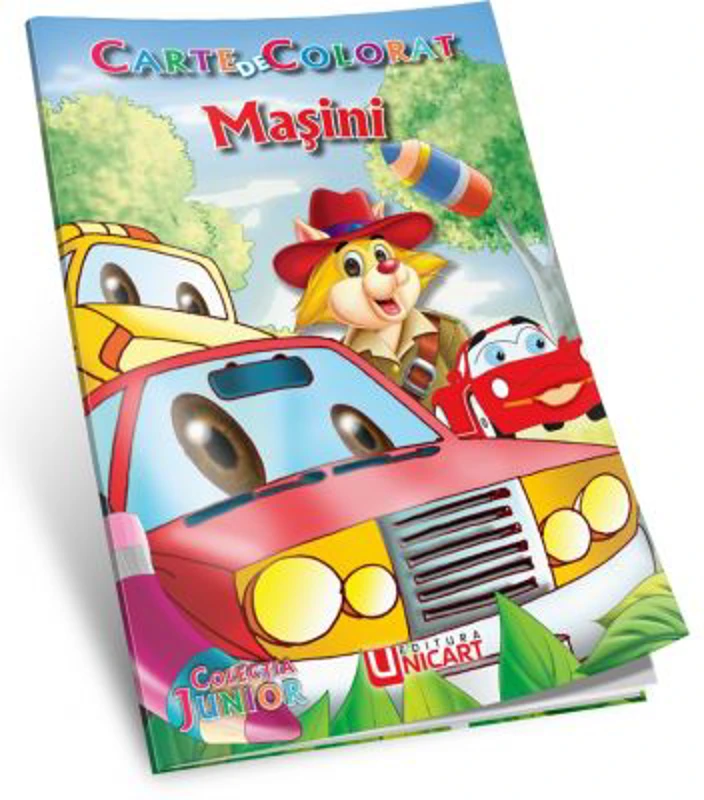 Masini. Carte de colorat